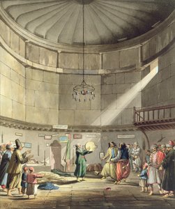 Derviskenes dans, planche 3 fra del 1 af "Views in Greece", graveret af T. Fielding, udgivet af T. Fielding, pub. 1821 (akvatint)
